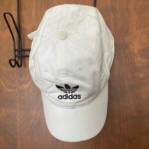 White Adidas Baseball Cap